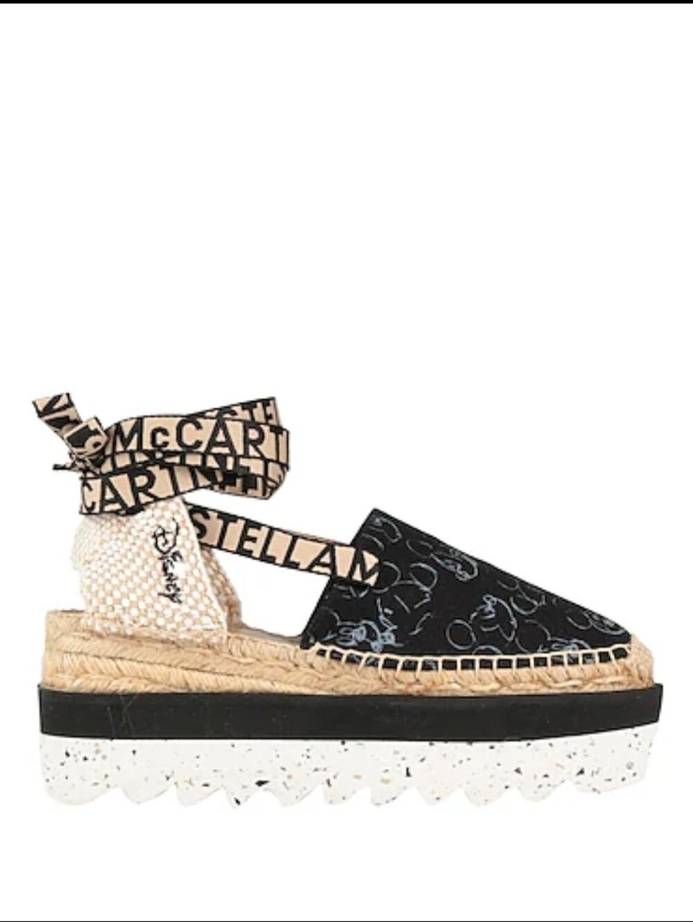 STELLA McCARTNEY® x DISNEY FANTASTIA™ Mickey Gaia Platform Espadrilles | Size 11
